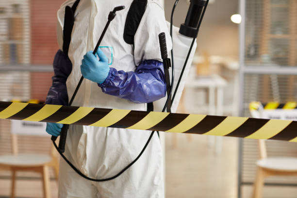 Professional Biohazard Cleanup technician working in Bradley, IL